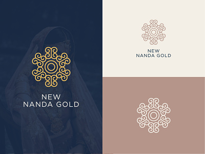 Logo Design for New Nanga Gold Jewellery brand branding graphic design graphic designer logo logo design logo designer visual identity