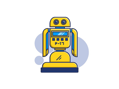 Tobbie the robo adobe designer graphic designer illustration illustrator