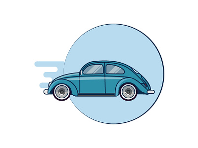 Lovely Beetle adobe illustrator beetle car graphic design graphic designer illustration volkswagen
