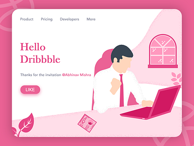 Hello Dribbble