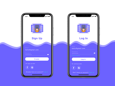 Daily UI :: 001 - Sign Up