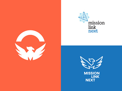 MissionLink Logo Explorations dc design eagle logo explorations logo logo design