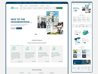 Simple and Minimal Bank Website bank web design corporate website design figma minimal design simple trendy ui uidesign uiux ux website website design
