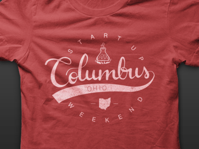 Columbus Startup Weekend tshirt