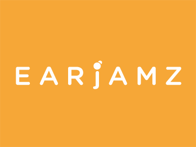 earjamz logo clean earjamz identity logo simple