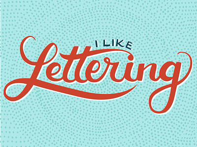 I like lettering brush pen hand drawn hand lettering lettering vector vector lettering written