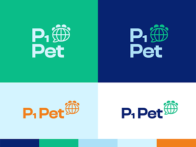 P1 Pet rejected logo concept bold logo brand brand identity branding design globe logo logo design logo mark logo type masculine brand pet brand