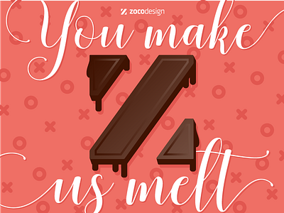 Happy Valentines Day! candy chocolate columbus holiday illustration love pattern script valentine valentines day