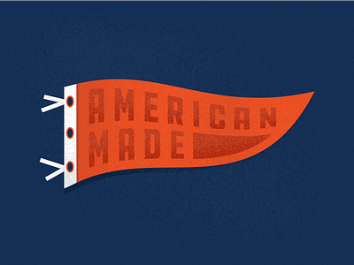 American Made america american made flag orange pennant texture vector vector texture