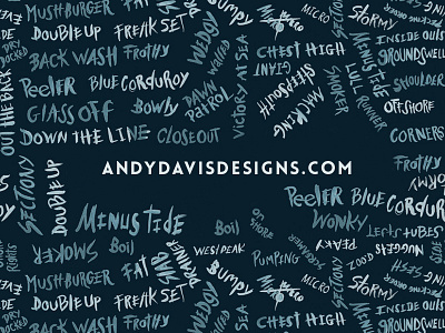 Andy Davis Launch art ecommerce responsive surf web design website