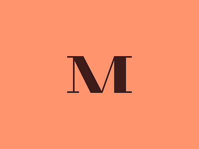 MMM identity m monogram