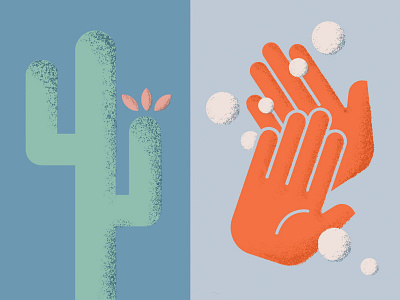 Book Illustration 2021 book cactus desert design hands illustration logo soap typography vector wash