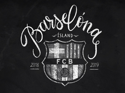 Barcelona barcelona drawing iceland lettering logo sketch typography