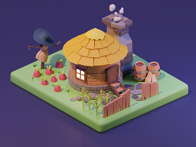 Farm house 3D