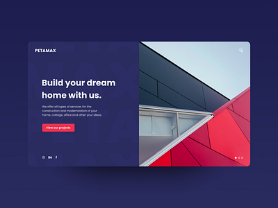 PETAMAX Landing page