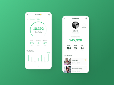 Fitness App Concept