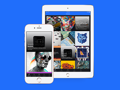 Design Hunt 2.0: Now Available app creative design hunt dribbble ios ipad iphone mobile news sketch
