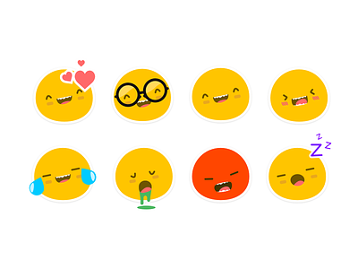 Kolobok: iMessage Sticker Pack colorful cute emoji emoji stickers ios 10 kolobok messages simple sticker sticker pack stickers