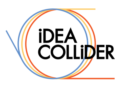 Idea Collider Mark blog branding design logo vector web