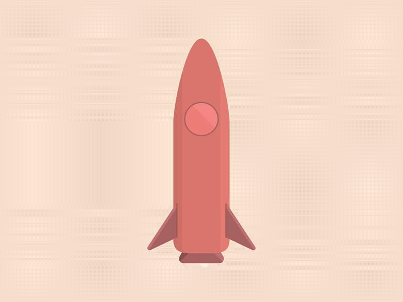 Rocket Animation after effects animation art illustrator motion rocket space spaceship vector