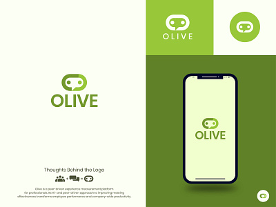 Olive Logo Idea app branding design icon illustrator lettering logo minimal vector web