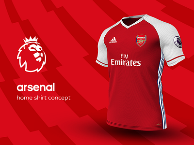 Arsenal Home Shirt by adidas adidas arsenal football gooner gunners kit premier league soccer