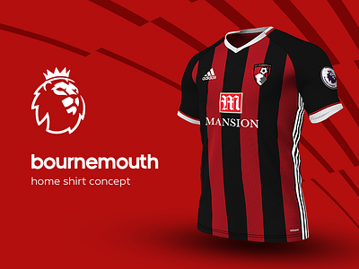 Bournemouth Home Shirt by adidas adidas bournemouth football jersey kit premier league soccer