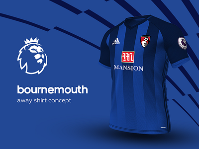 Bournemouth Away Shirt by adidas adidas bournemouth football jersey kit premier league soccer