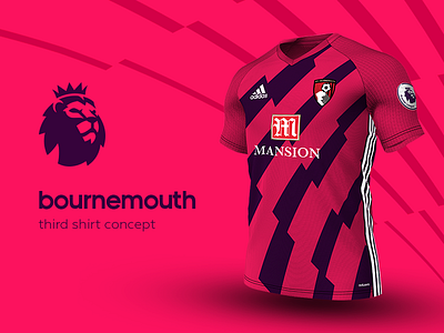 Bournemouth Third Shirt by adidas adidas bournemouth football jersey kit premier league soccer