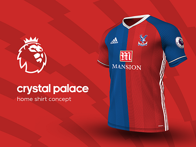 Crystal Palace Home Shirt by adidas