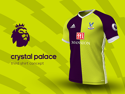 Crystal Palace Third Shirt by adidas