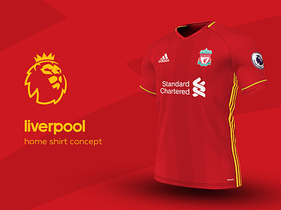 Liverpool Home Shirt by adidas