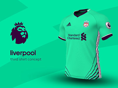 Liverpool Third Shirt by adidas by Daniel Watts on Dribbble