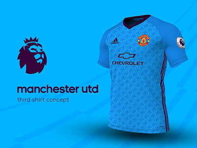 Manchester Utd Third Shirt by adidas adidas football jersey kit man utd manchester manchester united premier league soccer