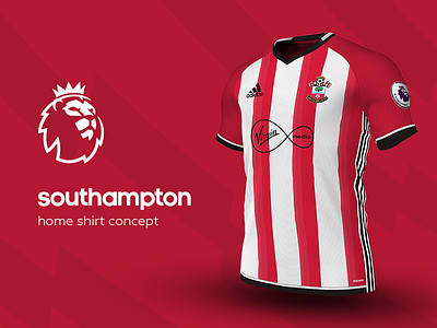 Southampton Home Shirt by adidas adidas football jersey kit premier league soccer southampton