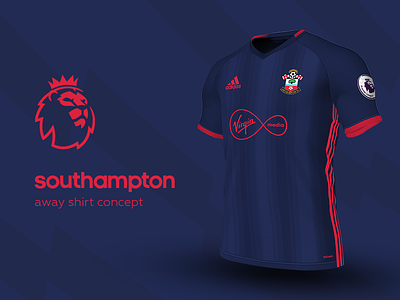 Southampton Away Shirt by adidas adidas football jersey kit premier league soccer southampton