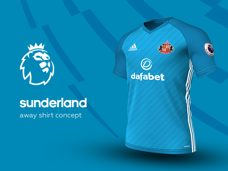Sunderland Away Shirt by adidas by Daniel Watts on Dribbble