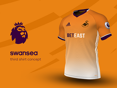 Swansea Third Shirt by adidas