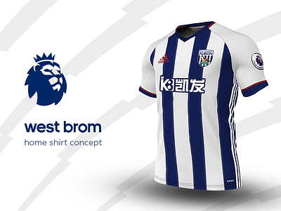 West Brom Home Shirt by adidas