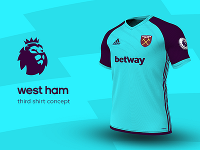 West Ham Third Shirt by adidas