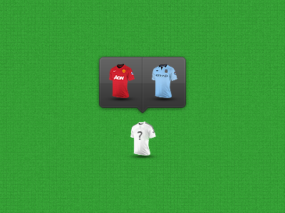 Manchester Rivalry Hover blue football hover man city man utd premier league red tooltip ui