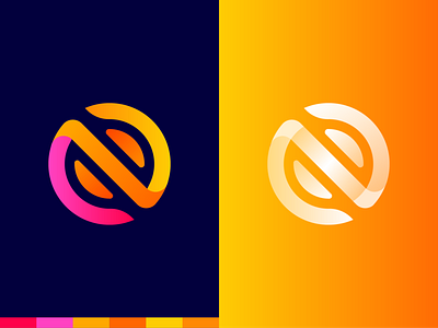 N logo branding brandingdesigner illustrator logo logodesign logos vector