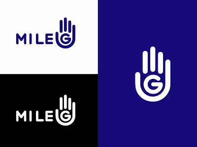Mile G Logo Design mile g logo design