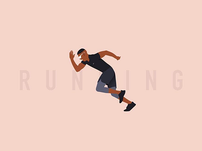 Running illustration