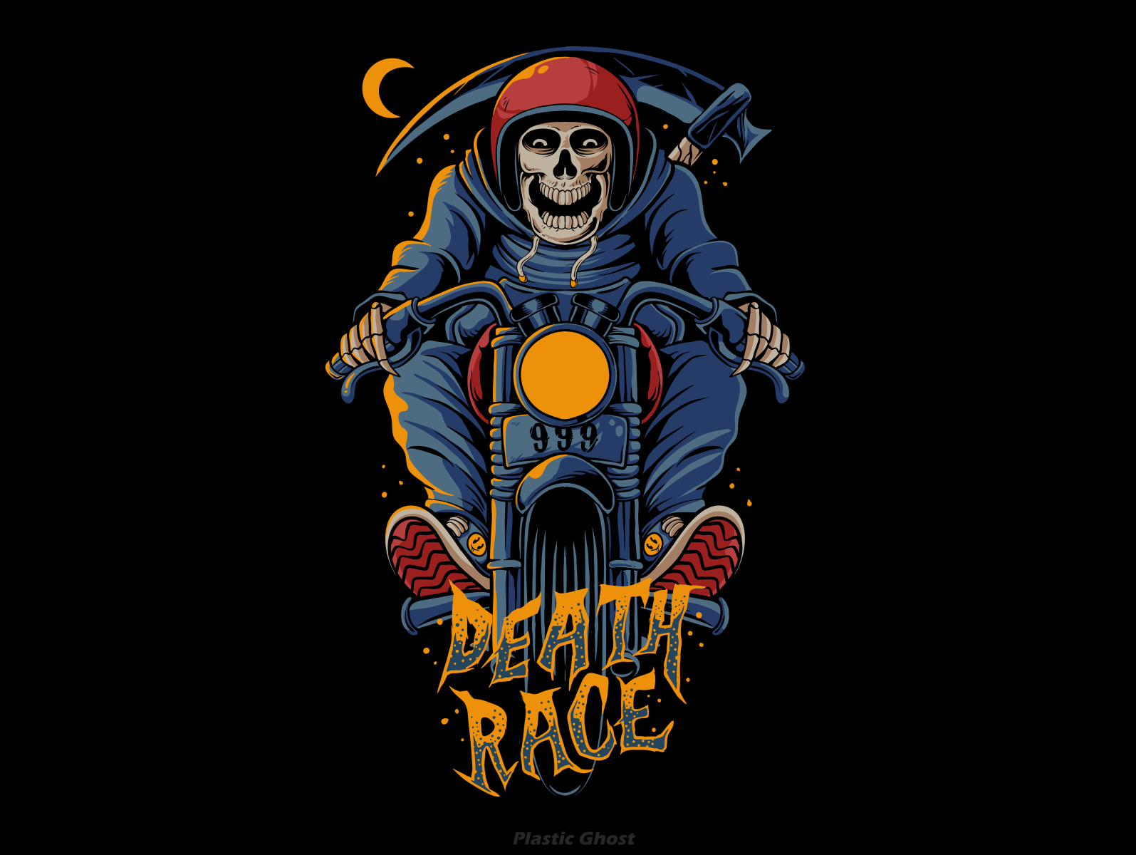 death race by Plastic Ghost on Dribbble