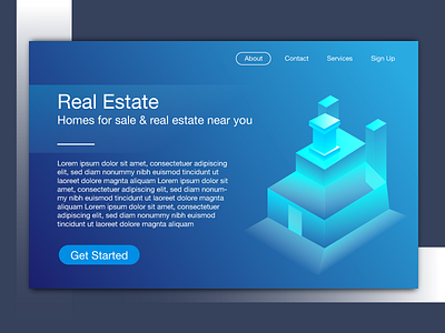 Real Estate Landing Page