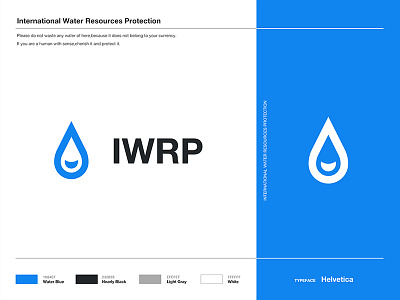 IWRP branding international logo water