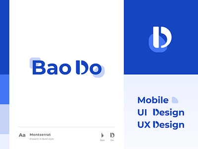 Bao Do | Just me, Rebranded. brand design logo simple