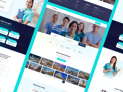 Nursing Travel website