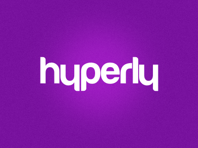 hyperly hyperly logo purple